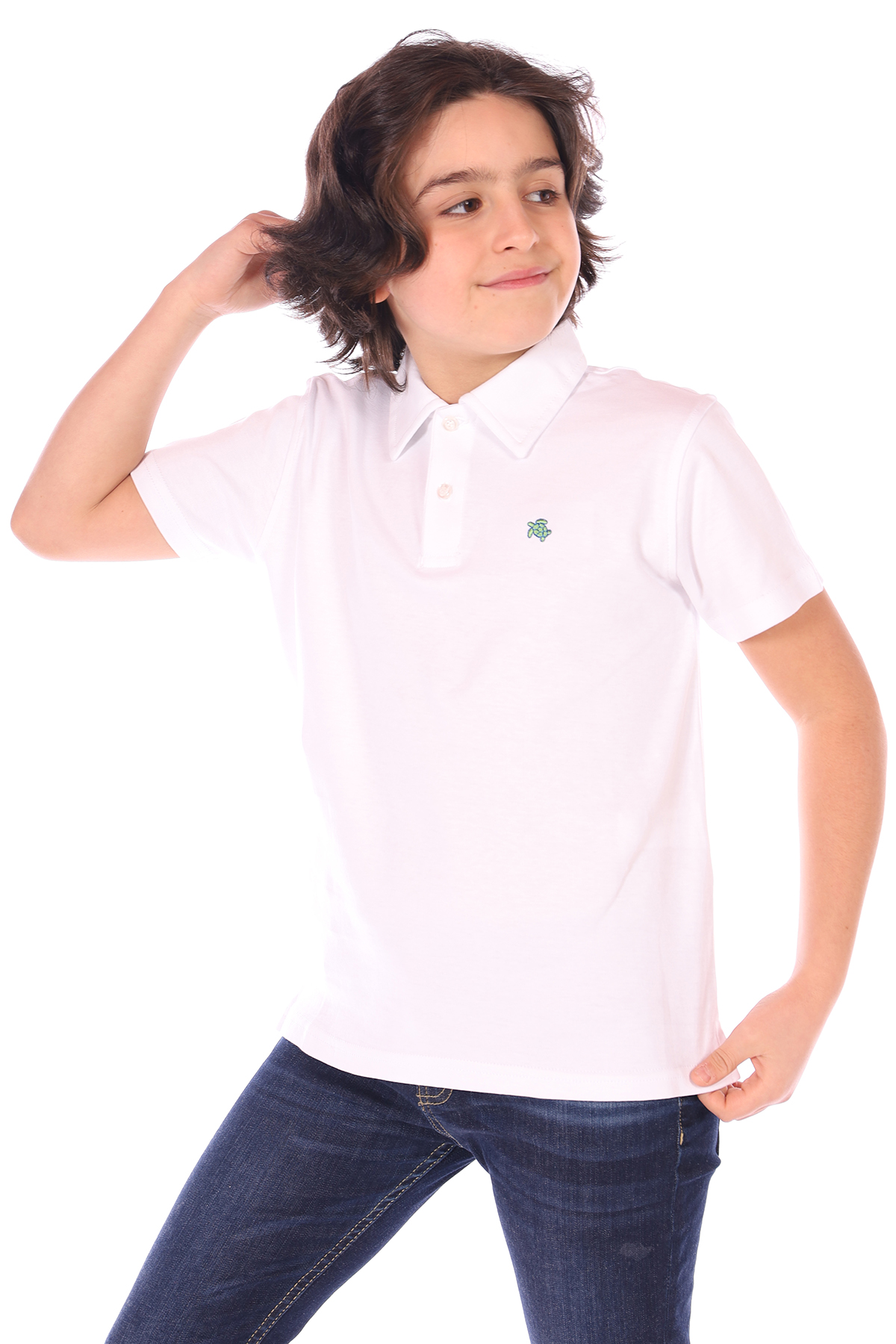 Toontoy Erkek Çocuk Polo Yaka Tişört