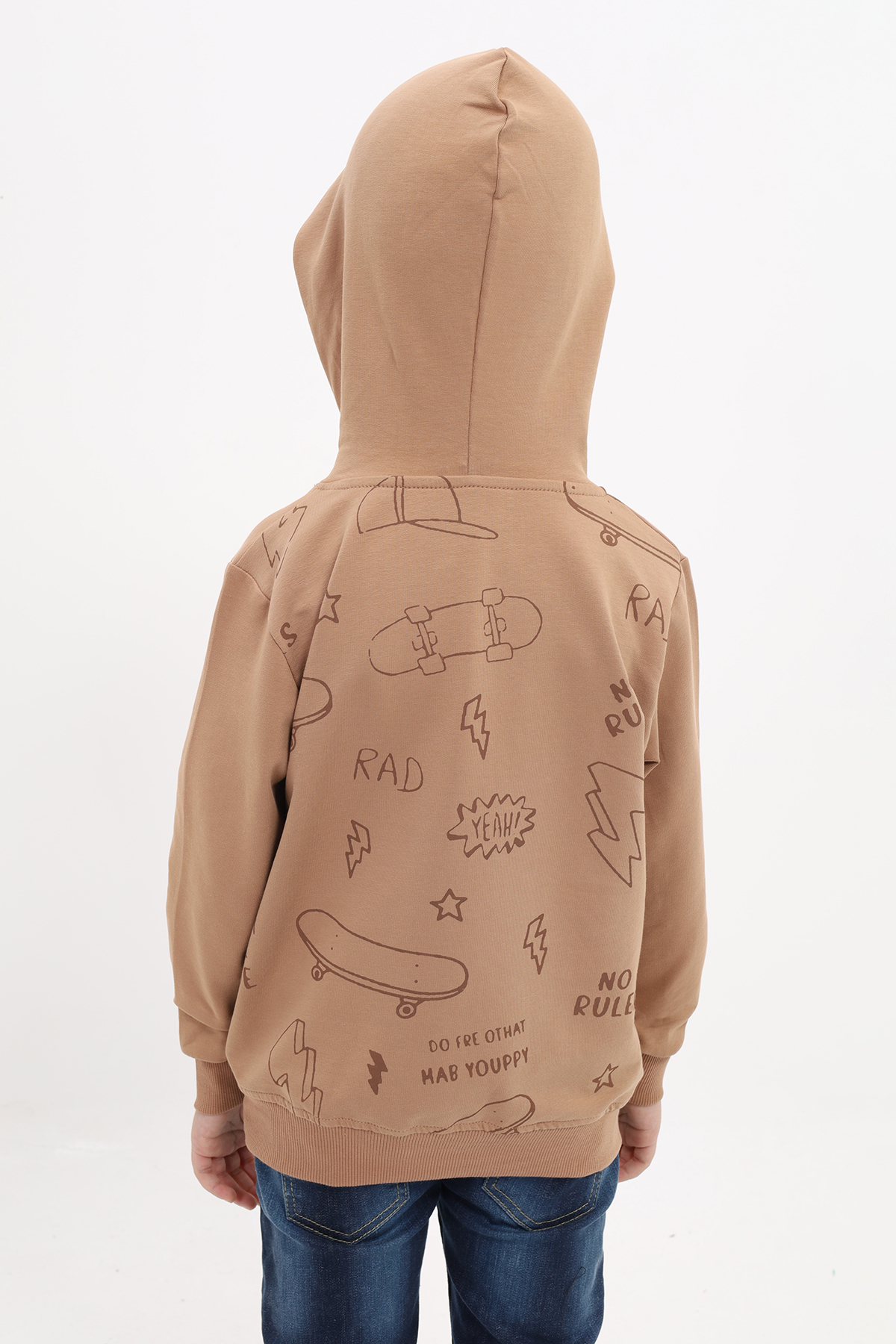 Toontoy Erkek Çocuk Baskılı Sweatshirt