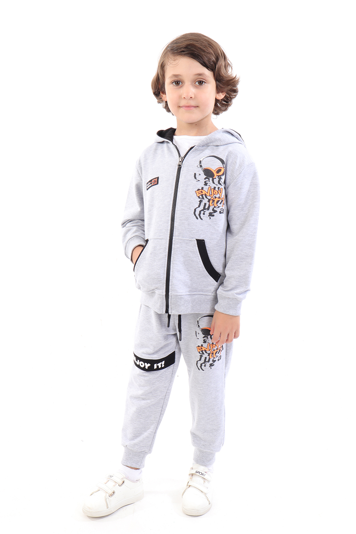 Toontoy Erkek Çocuk Baskılı Eşofman Takım