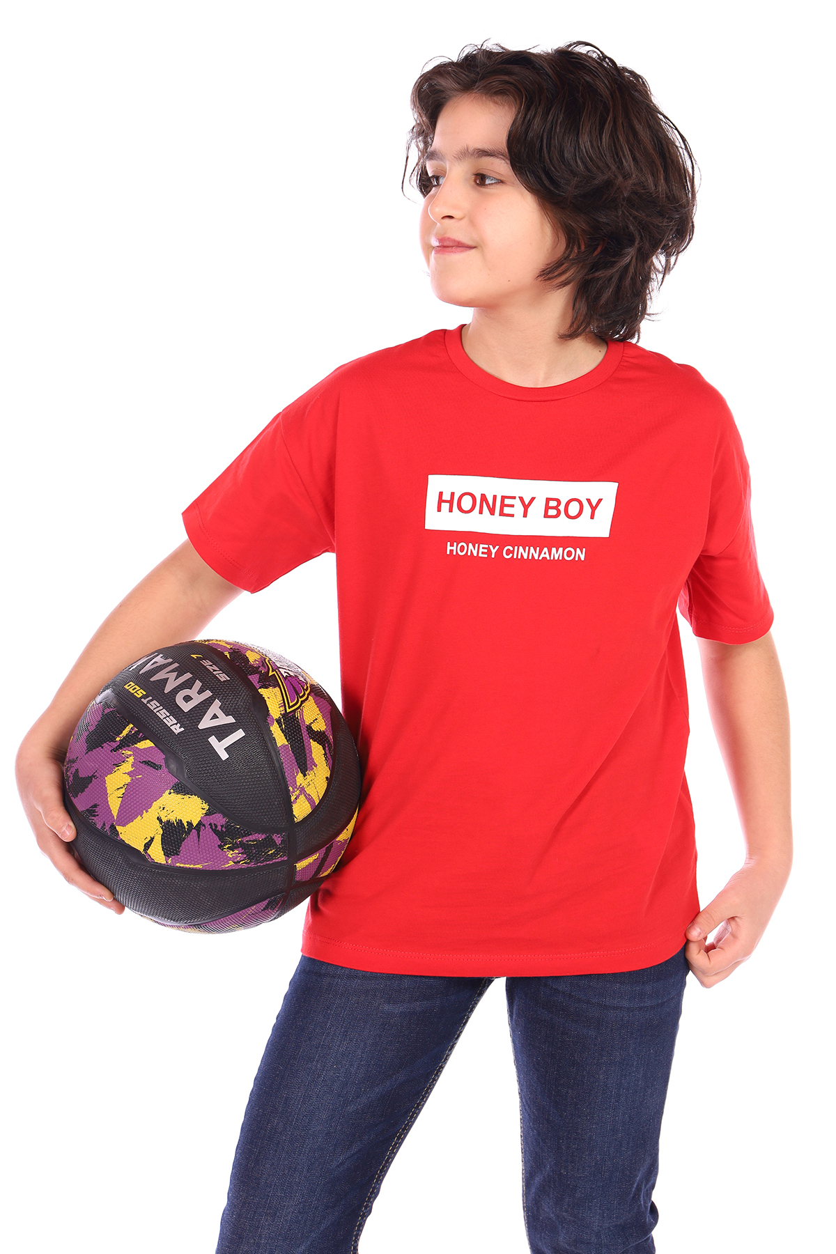 Toontoy Erkek Çocuk Honey Boy Baskılı Tişört