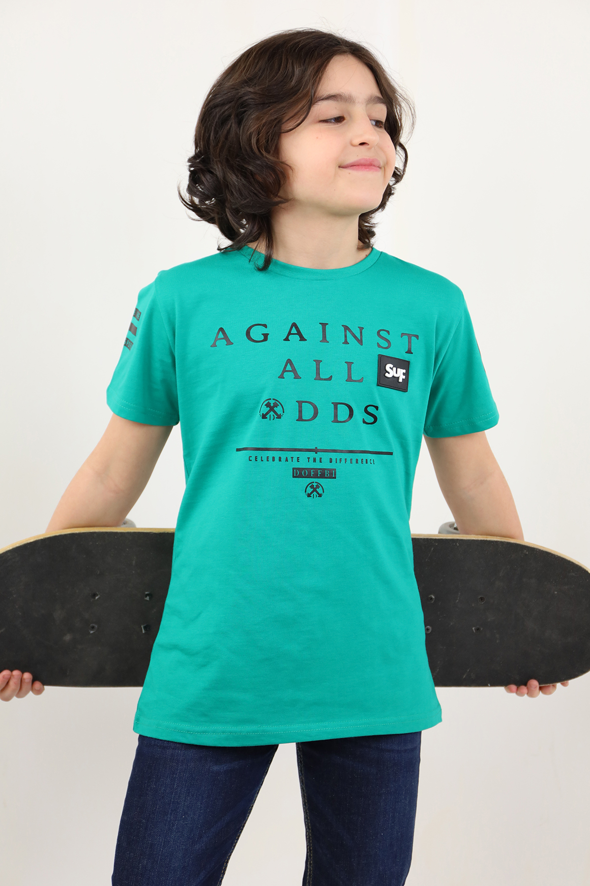 Toontoy Erkek Çocuk Beli Ayarlanabilir Cep Detaylı Baskılı Şort