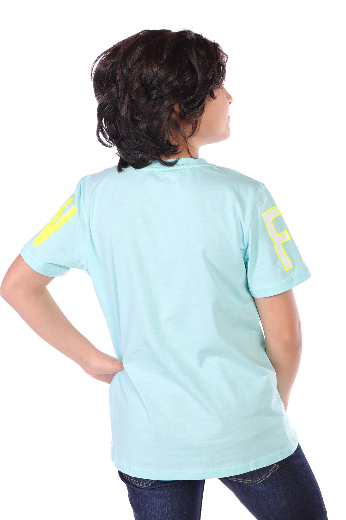 Toontoy Erkek Çocuk Fashion Baskılı Tişört