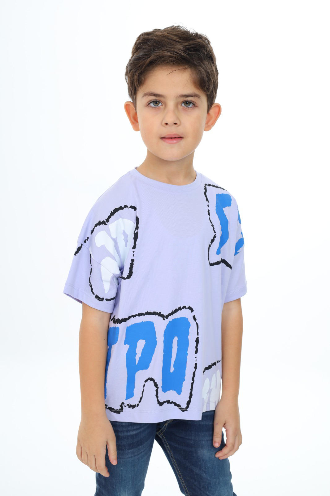 Toontoy Erkek Çocuk  Stpo Baskılı Tişört