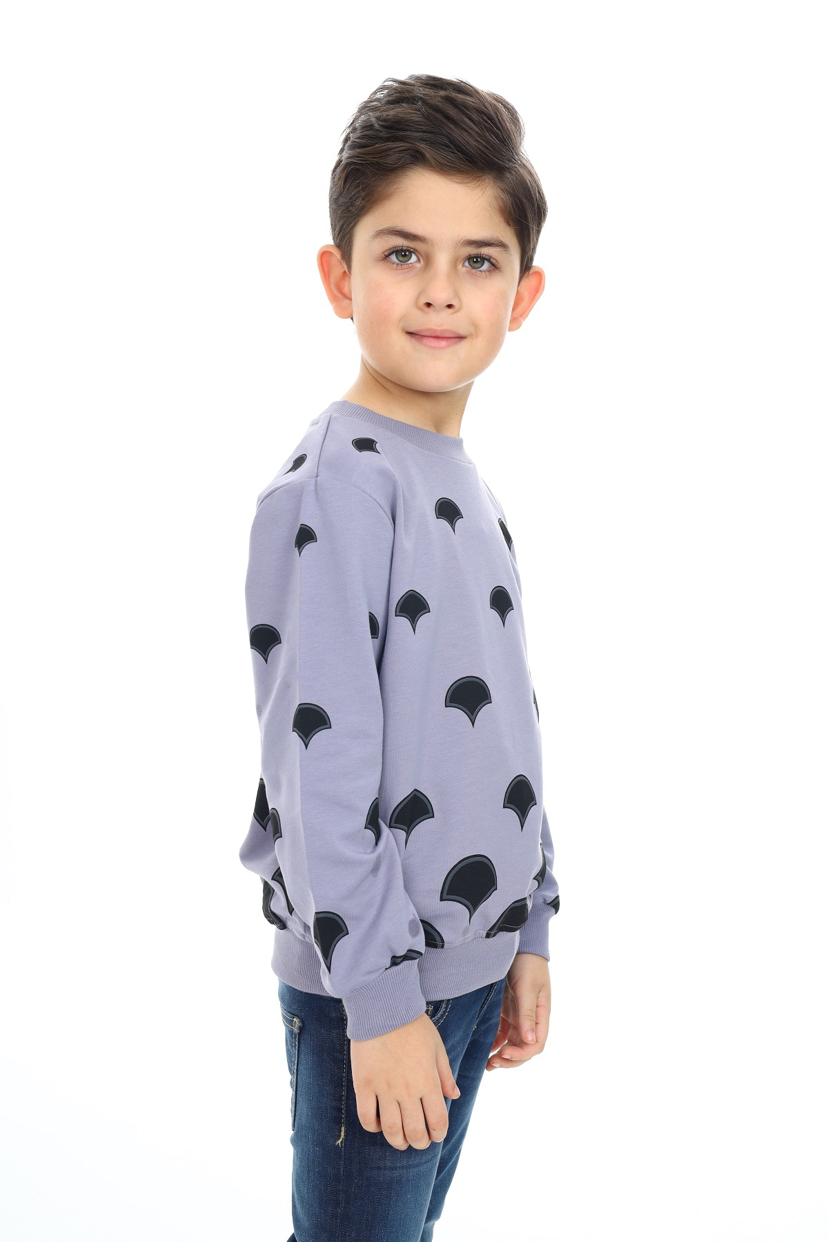 Toontoy Erkek Çocuk Baskılı Sweatshirt
