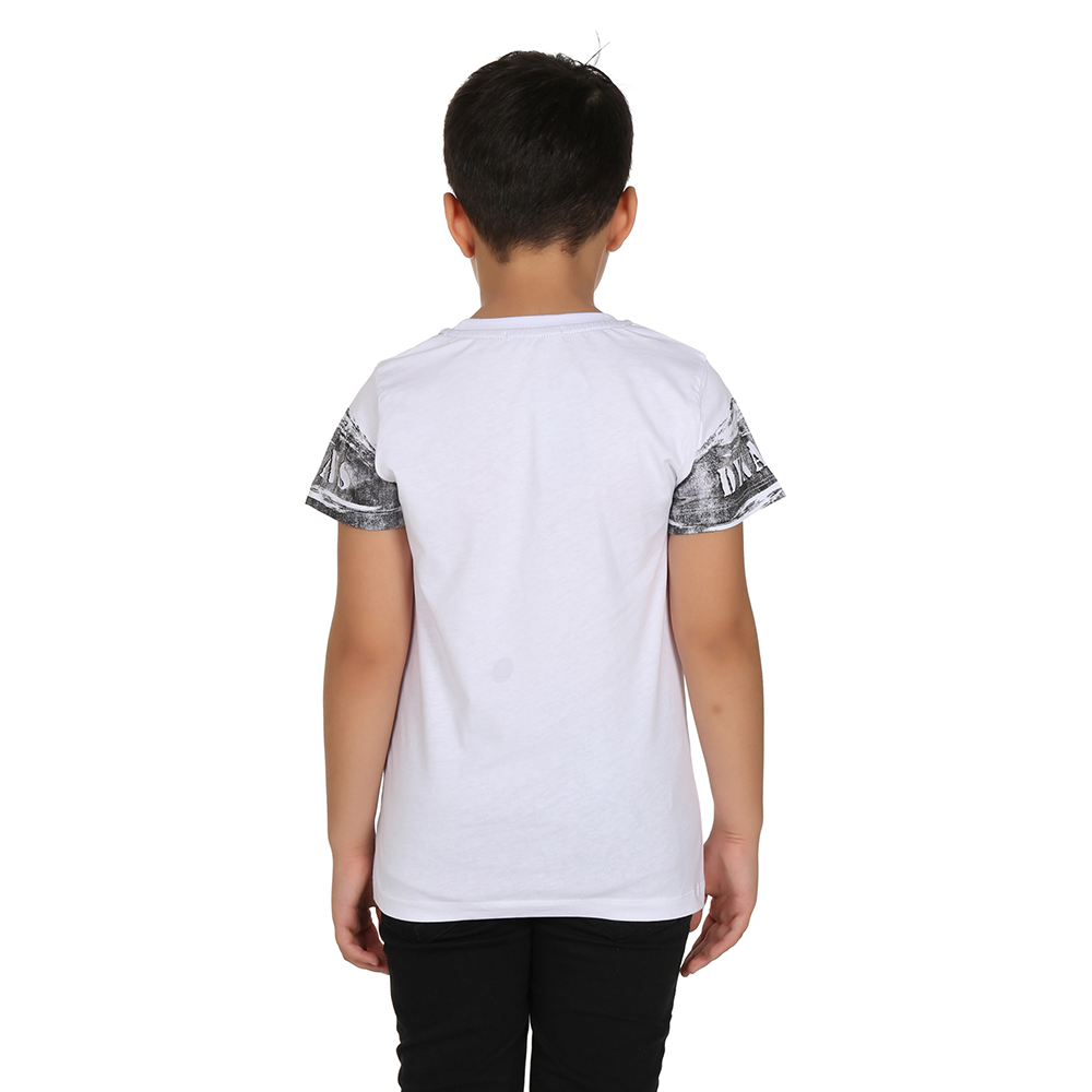 Toontoy  Erkek Çocuk T-Shirt Black Baskılı