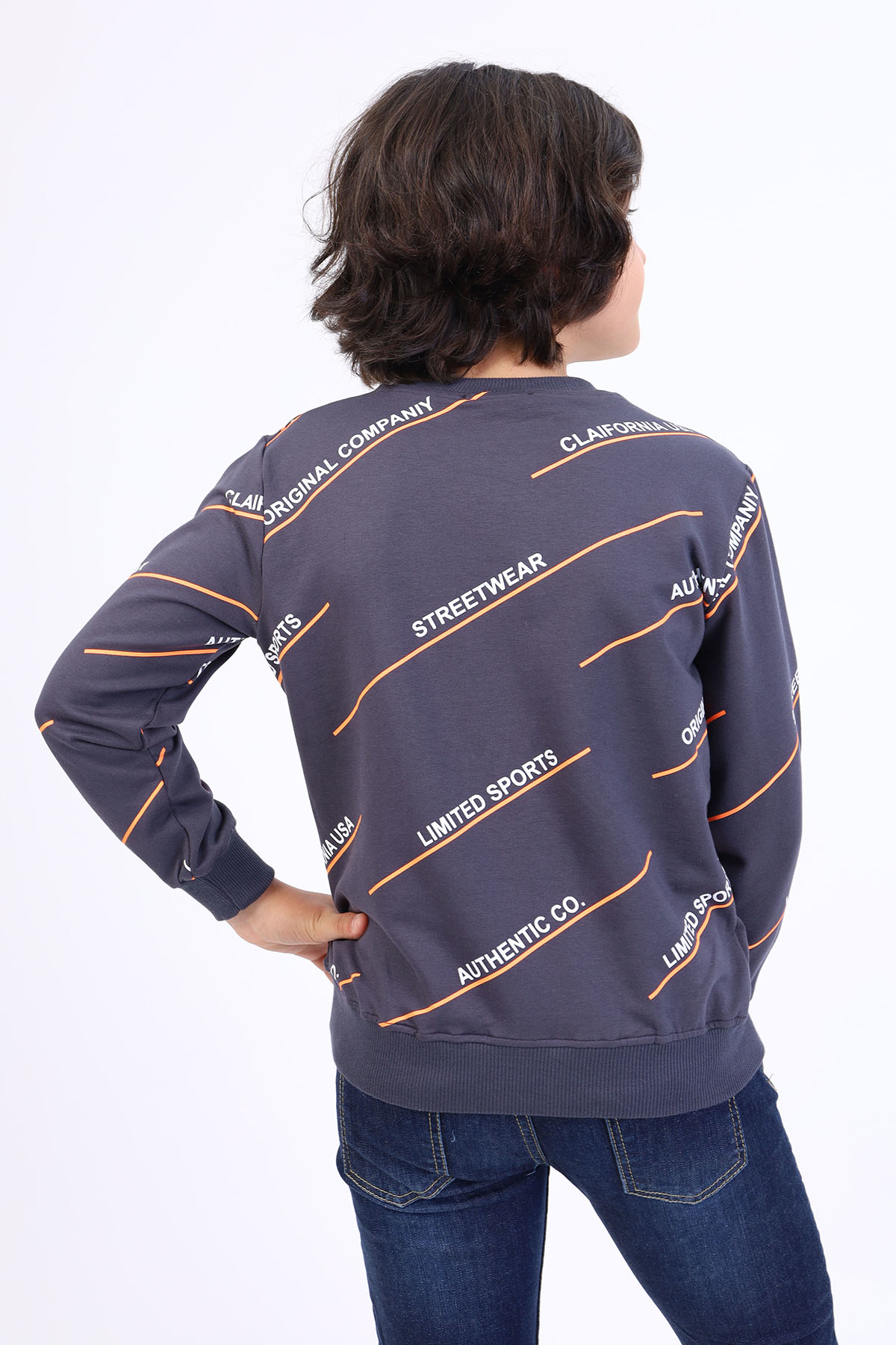 Toontoy Erkek Çocuk Baskılı Sweatshirt Toontoy Erkek Çocuk Baskılı Sweatshirt