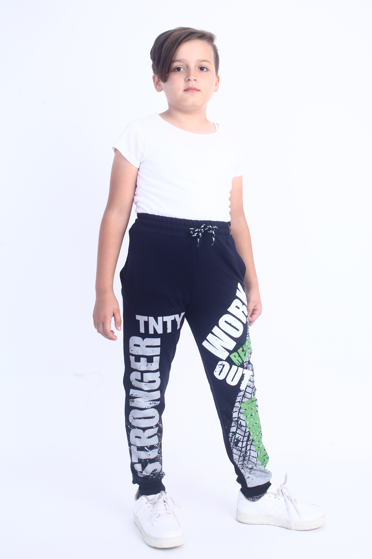 Toontoy Erkek Çocuk Stronger Tnty Baskılı Eşofman Alt