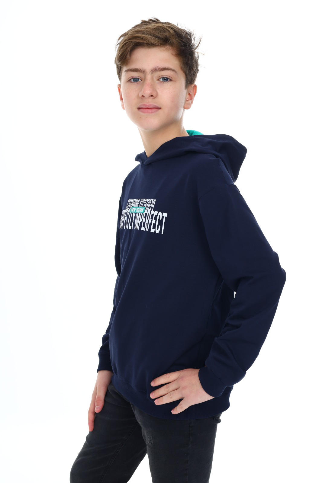 Toontoy Erkek Çocuk Baskılı Sweatshirt