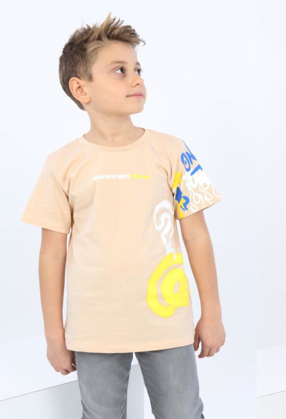 Toontoy Erkek Çocuk Soru İşareti Baskılı Tişört