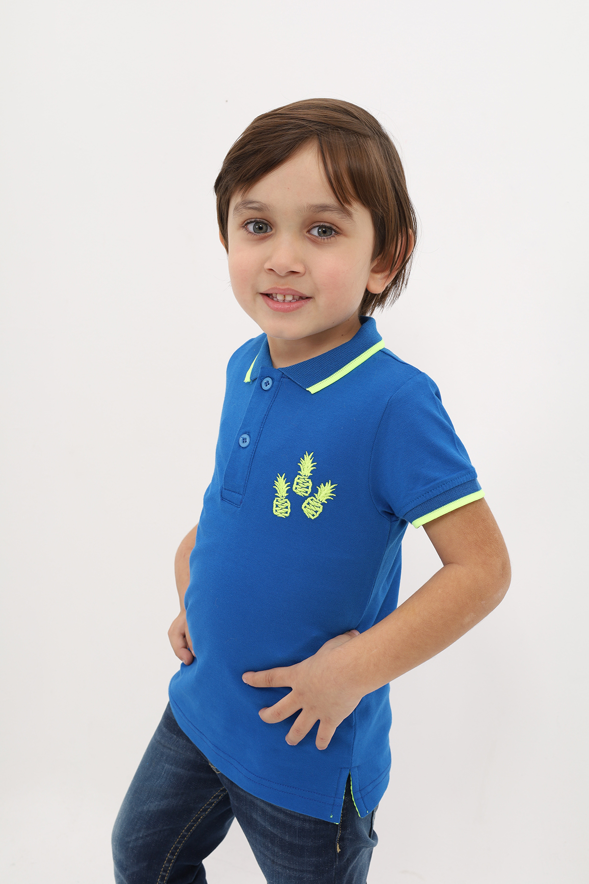 Toontoy Erkek Çocuk Nakışlı Tişört