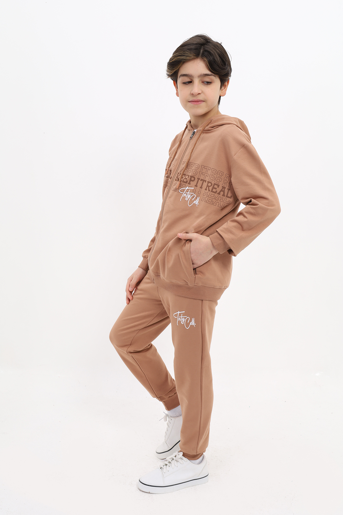 Toontoy Erkek Çocuk Baskılı Eşofman Takım