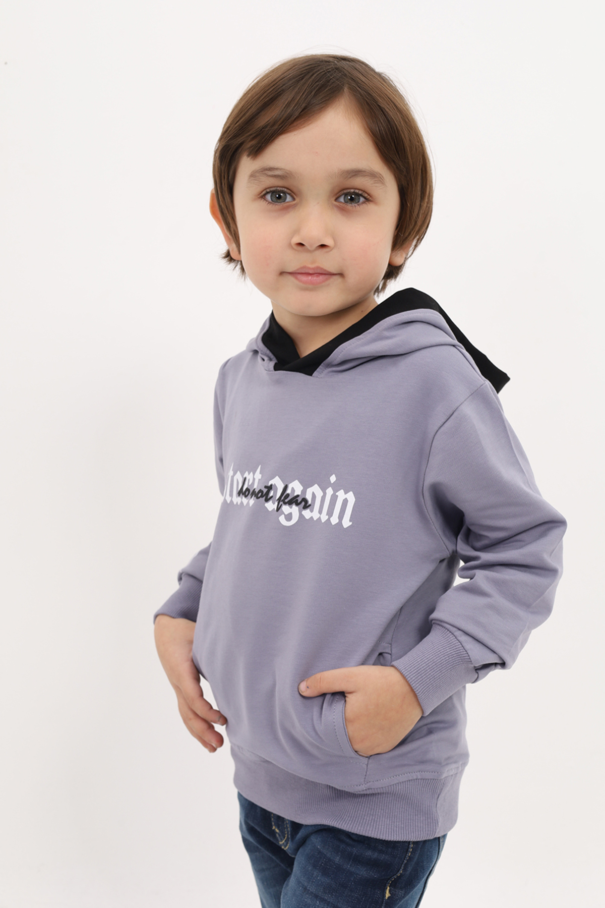 Toontoy Erkek Çocuk Baskılı Sweatshirt