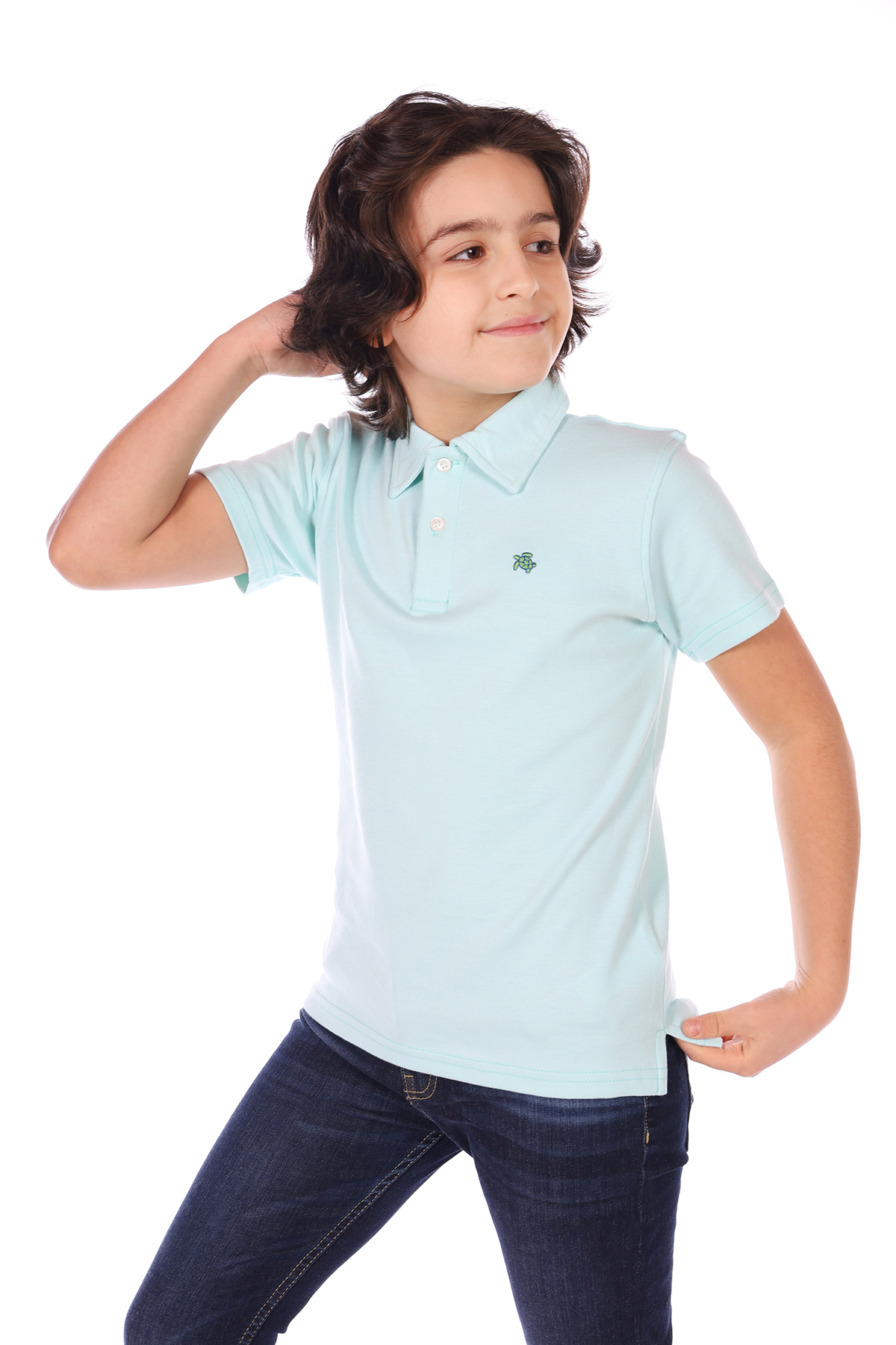 Toontoy Erkek Çocuk Polo Yaka Tişört