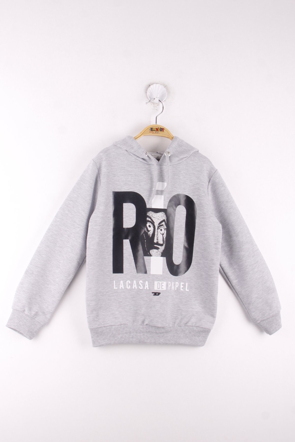 Toontoy Erkek Çocuk La Casa Baskılı Sweatshirt