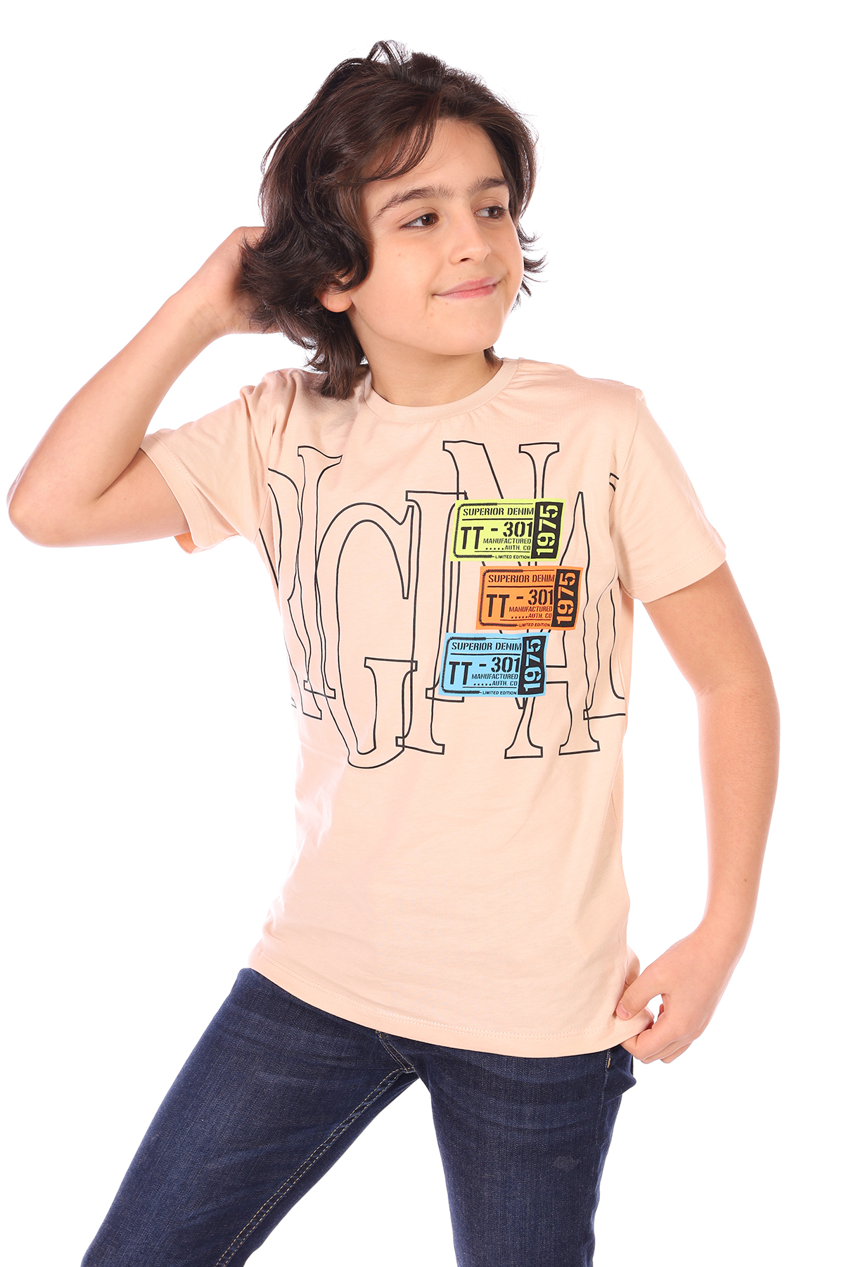 Toontoy Erkek Çocuk Original Baskılı Tişört