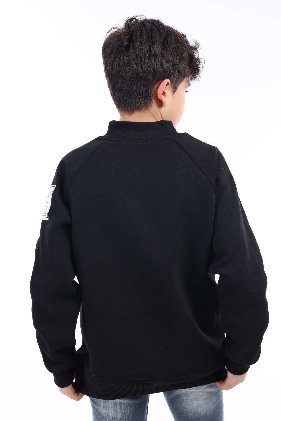 Toontoy Erkek Çocuk Simple Time Yourself Baskılı Sweatshirt
