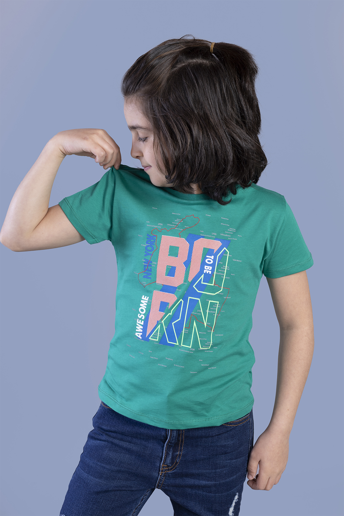 Toontoy Erkek Çocuk  Born Baskılı Tişört