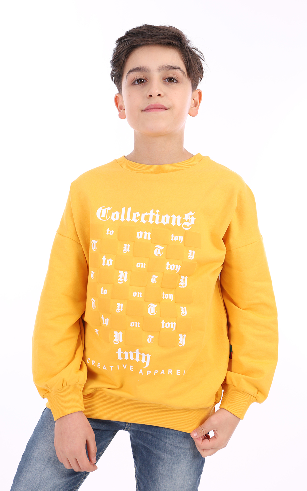 Toontoy Erkek Çocuk Baskılı Sweatshirt