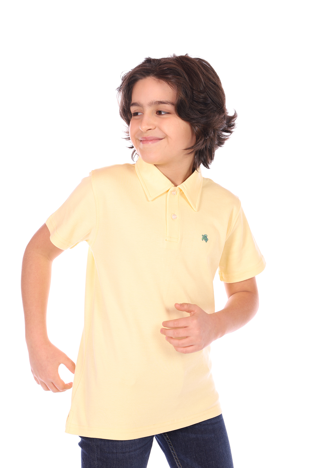 Toontoy Erkek Çocuk Polo Yaka Tişört