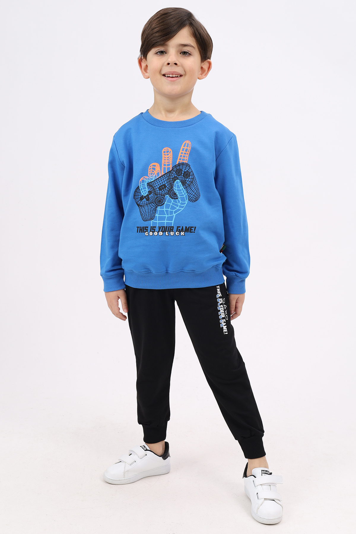 Toontoy Erkek Çocuk Baskılı Eşofman Takım