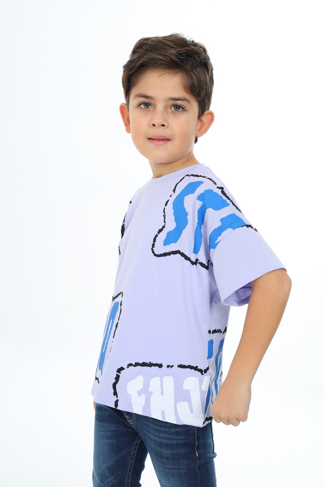 Toontoy Erkek Çocuk  Stpo Baskılı Tişört