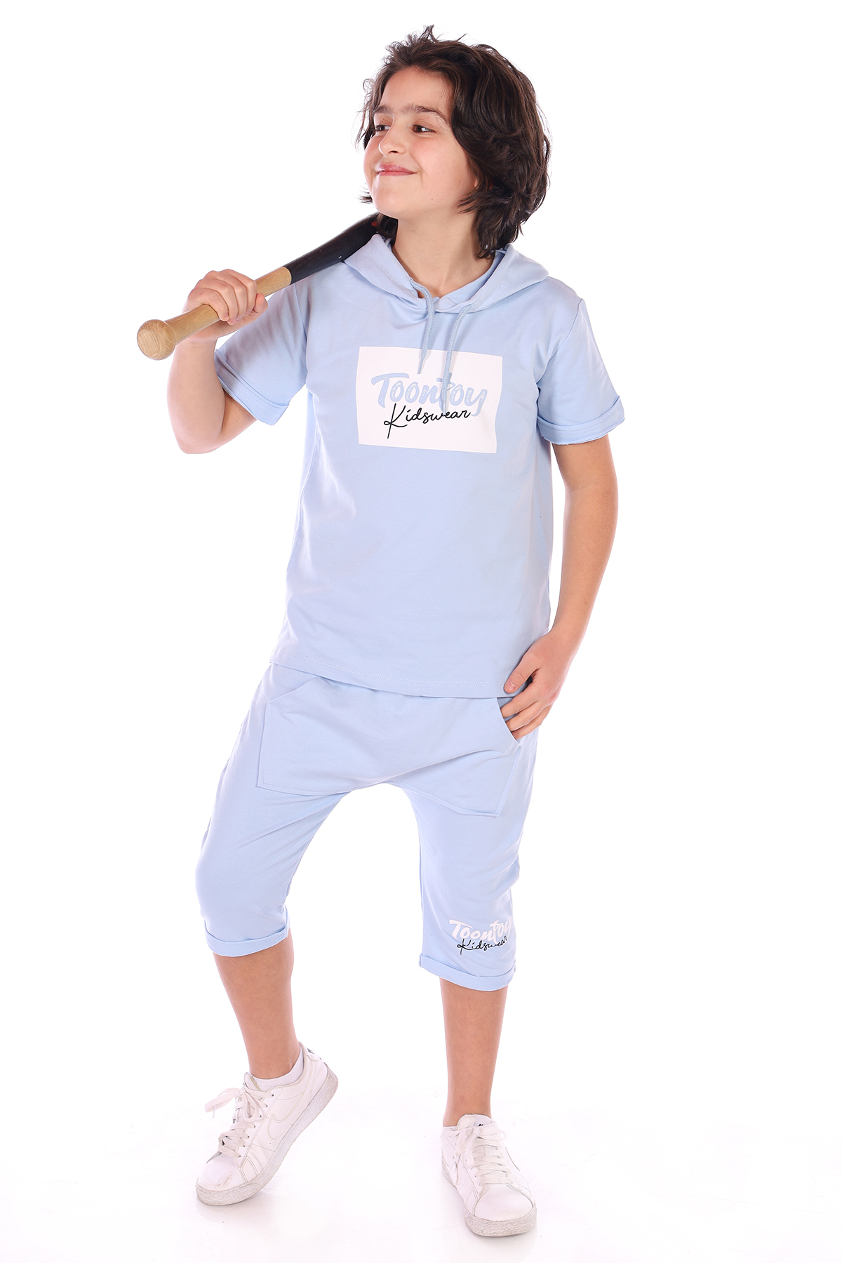 Toontoy Erkek Çocuk Toontoy Kids Wear Baskılı BermudaTakım