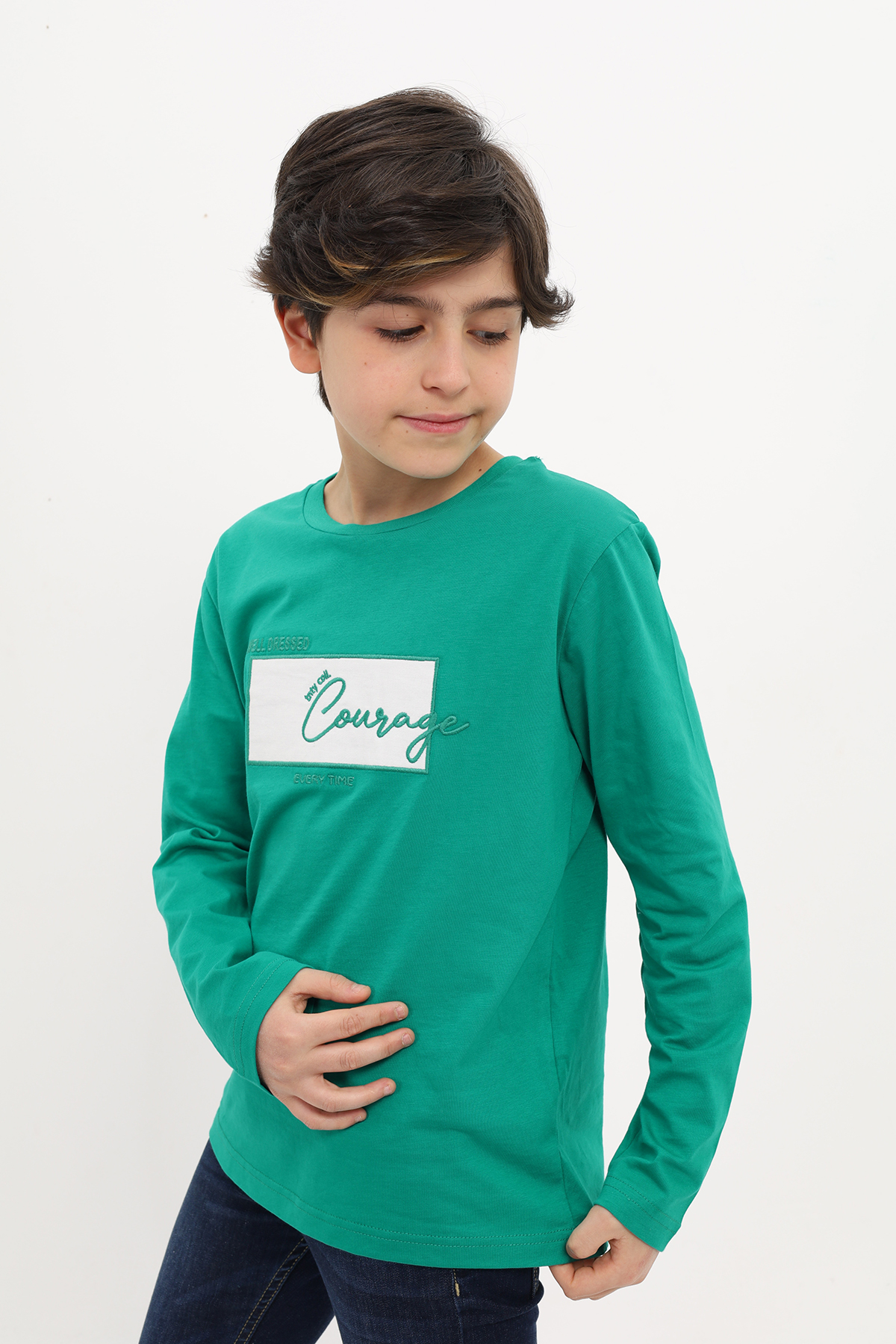 Toontoy Erkek Çocuk Nakışlı Tişört