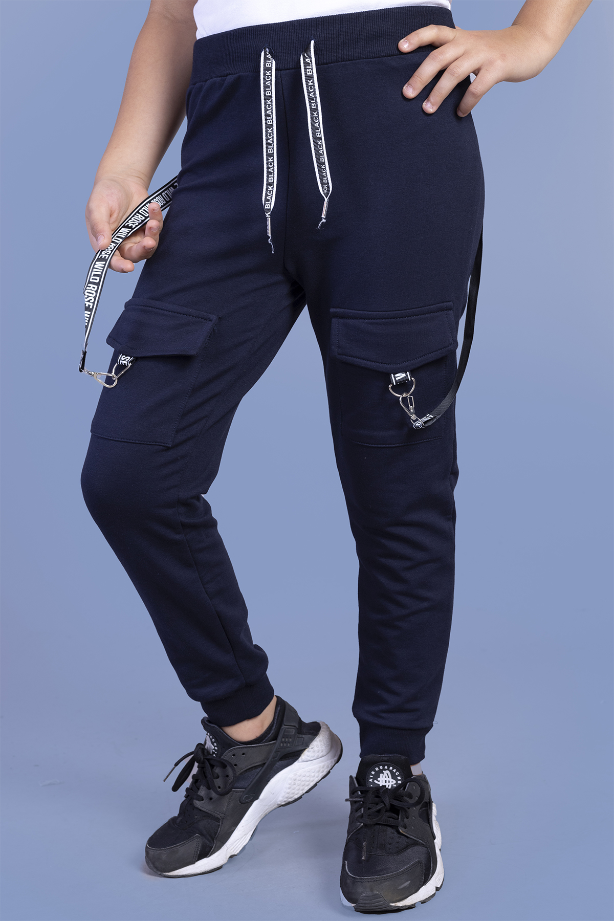 Toontoy Erkek Çocuk Kargo Cepli Jogger Eşofman Alt