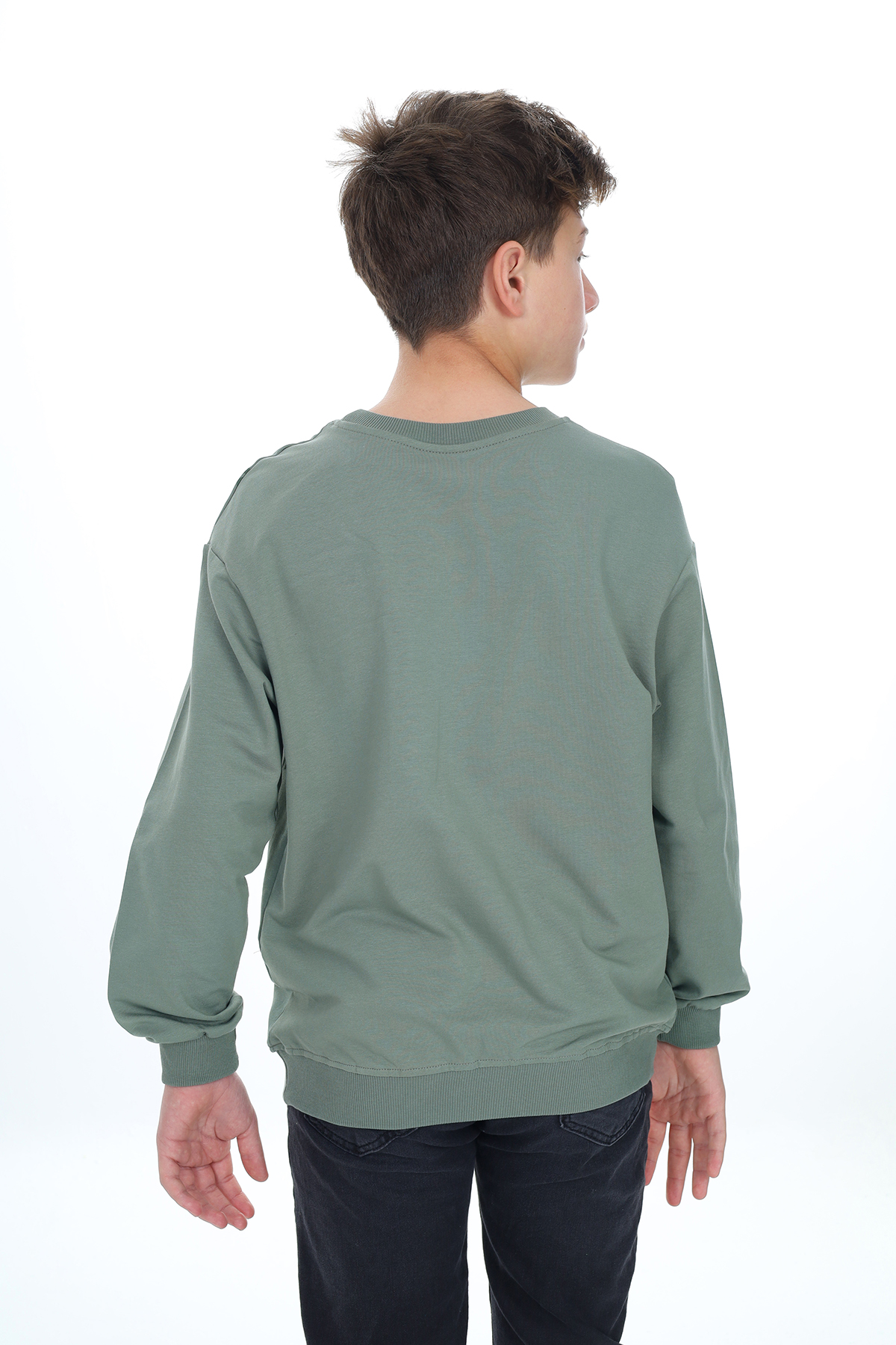 Toontoy Erkek Çocuk New Project  Baskılı Sweatshirt