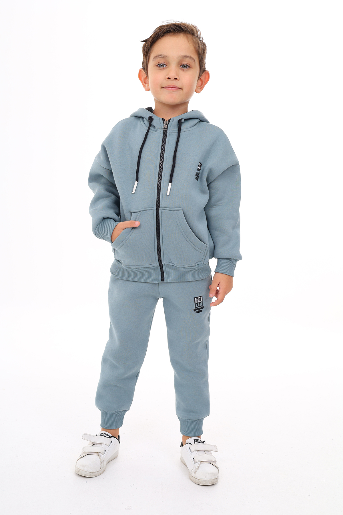 Toontoy Erkek Çocuk Nakışlı Eşofman Takım