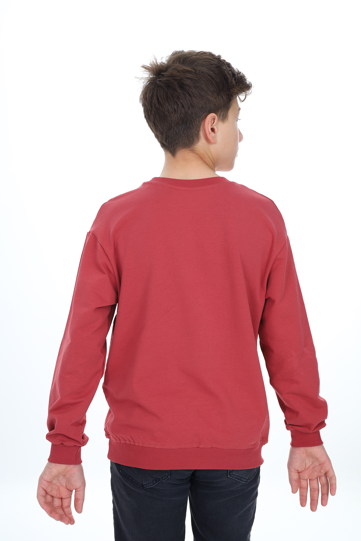 Toontoy Erkek Çocuk New Project  Baskılı Sweatshirt