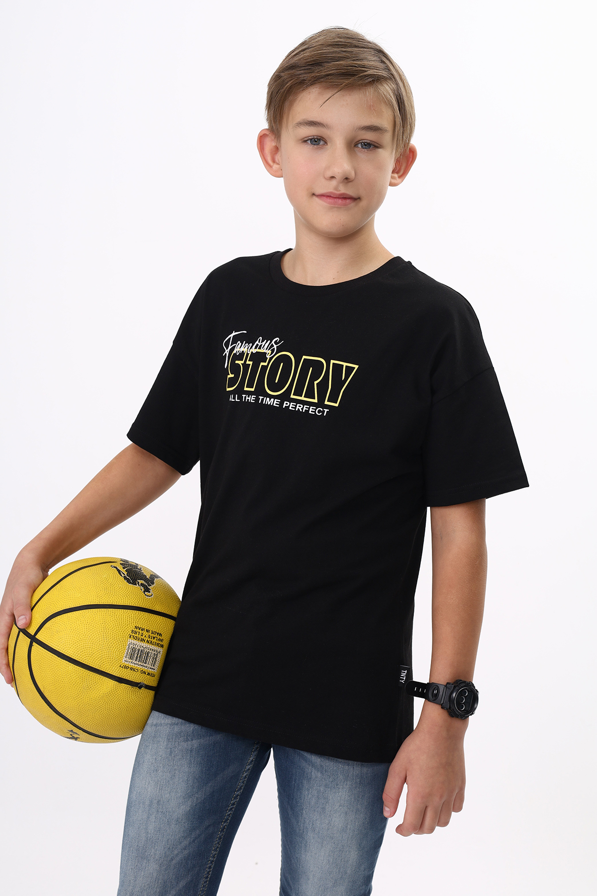 Toontoy Erkek Çocuk Baskılı Tişört