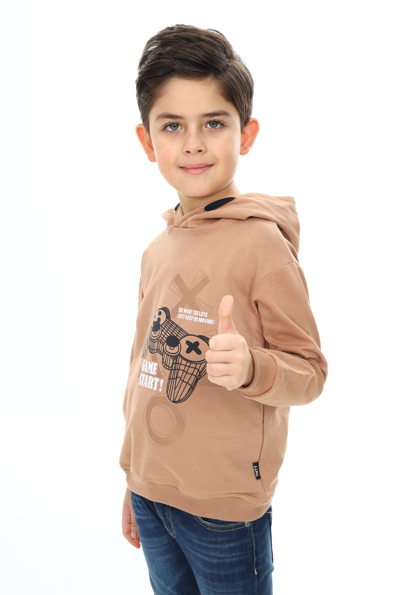 Toontoy Erkek Çocuk Baskılı Sweatshirt