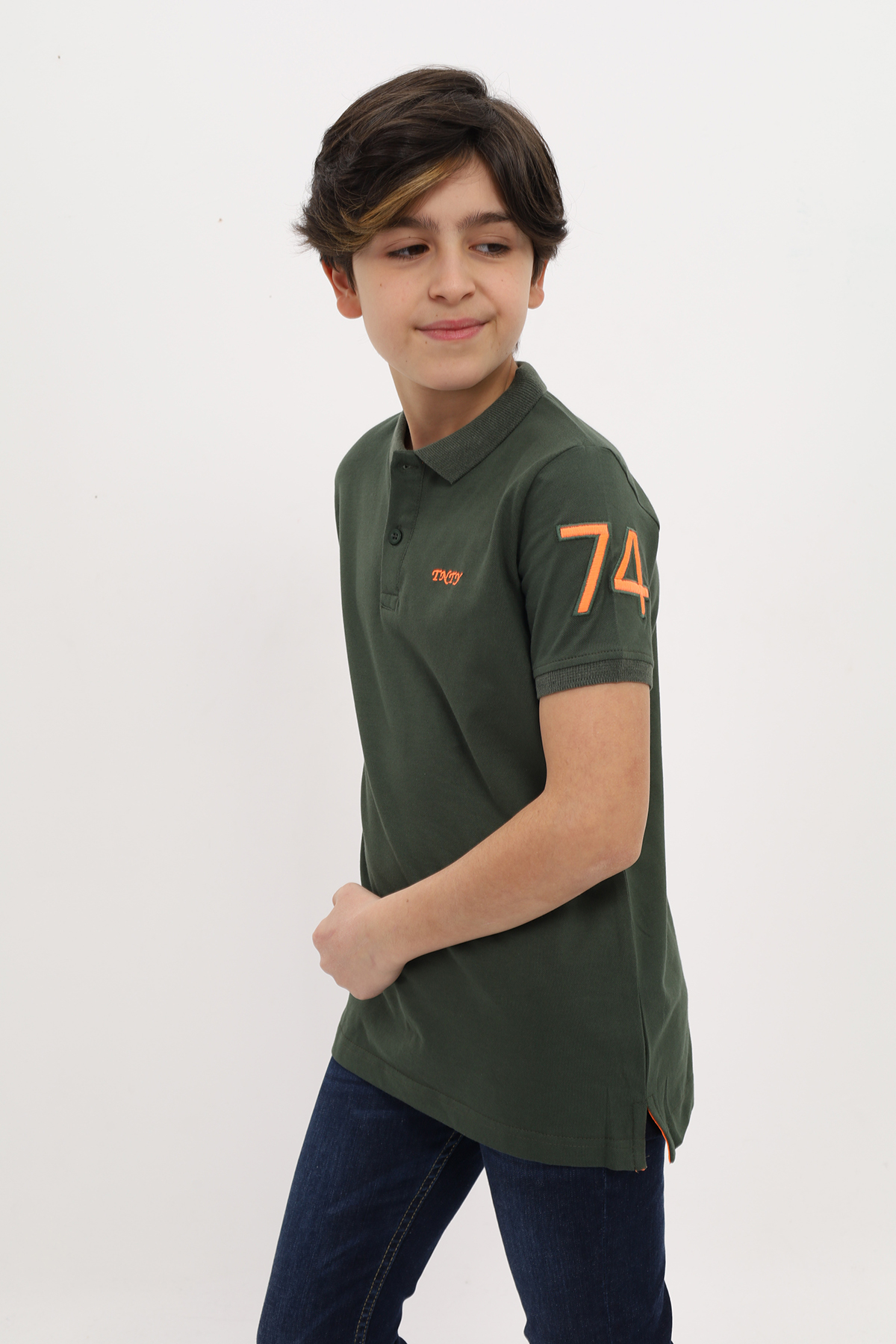 Toontoy Erkek Çocuk Nakışlı Tişört