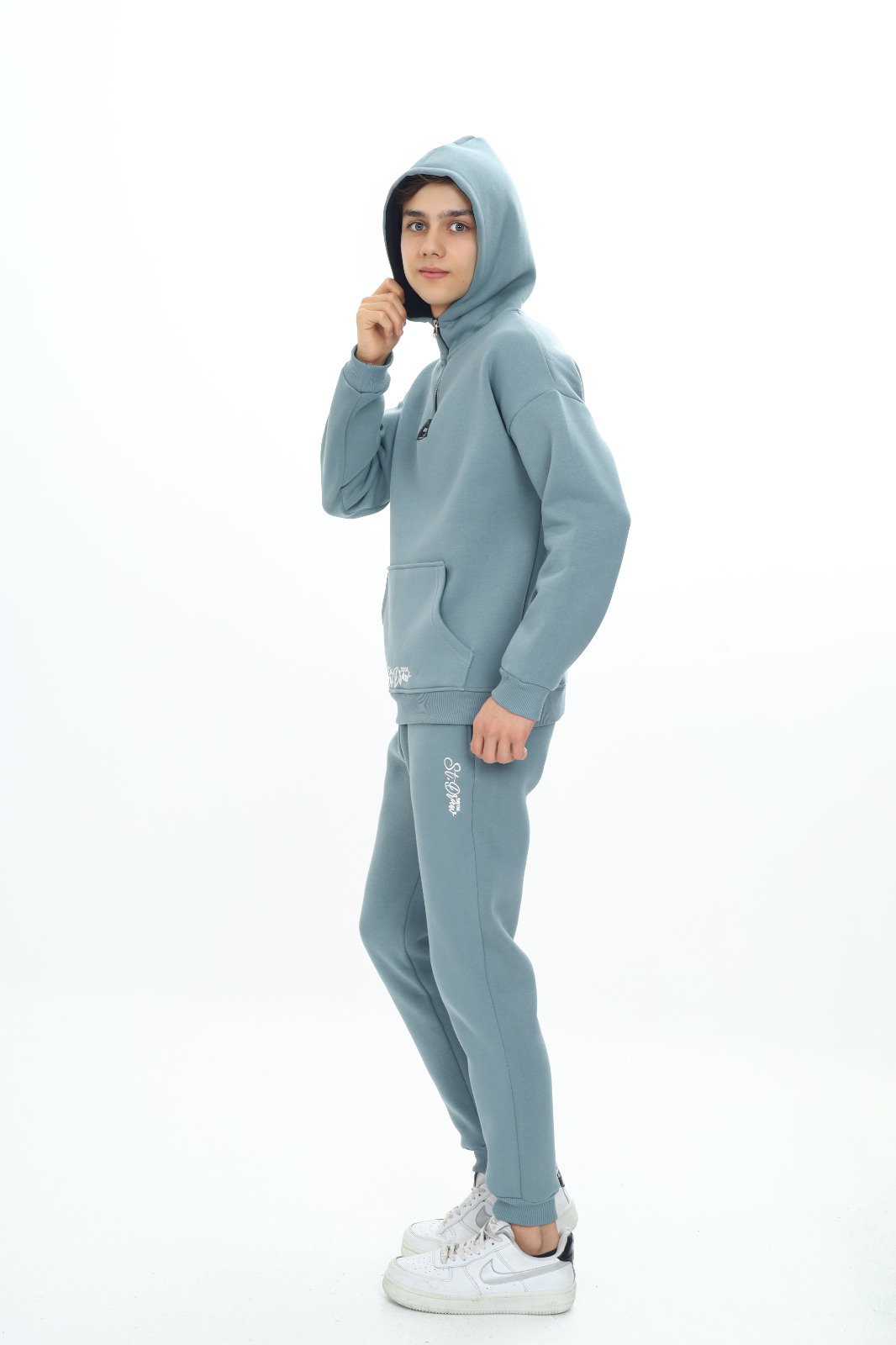 Toontoy Erkek Çocuk Kapüşonlu Eşofman Takım