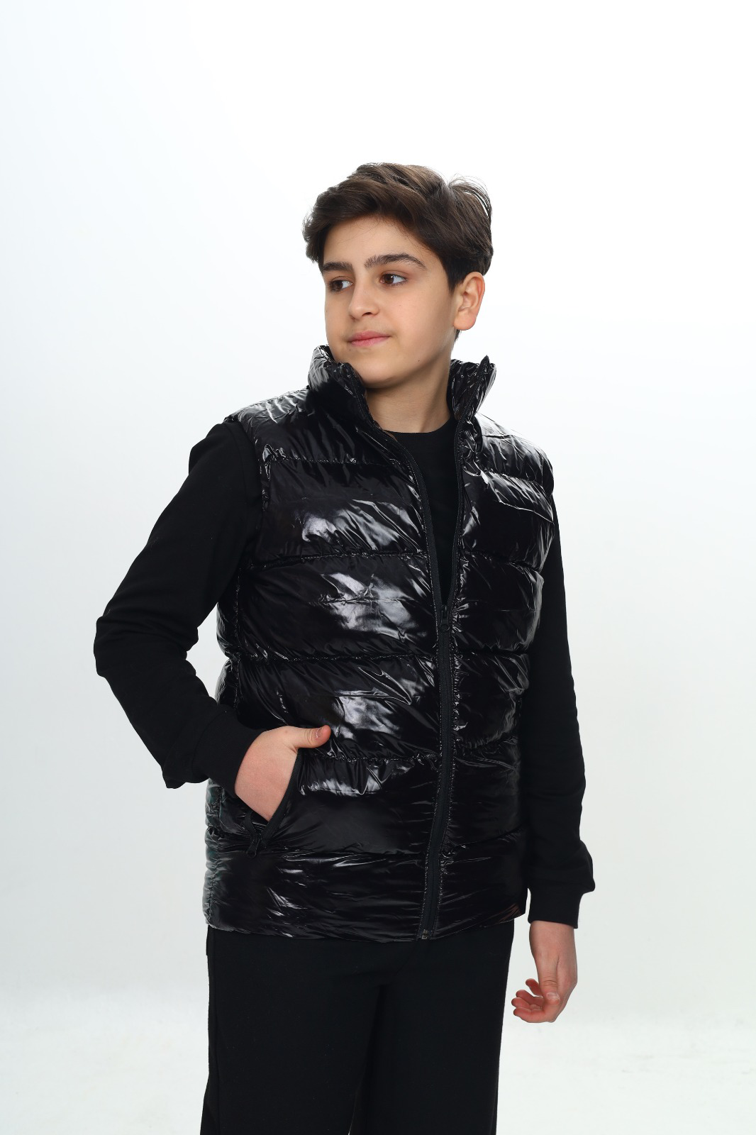 Toontoy Erkek Çocuk Parlak Görünümlü Şişme Yelek