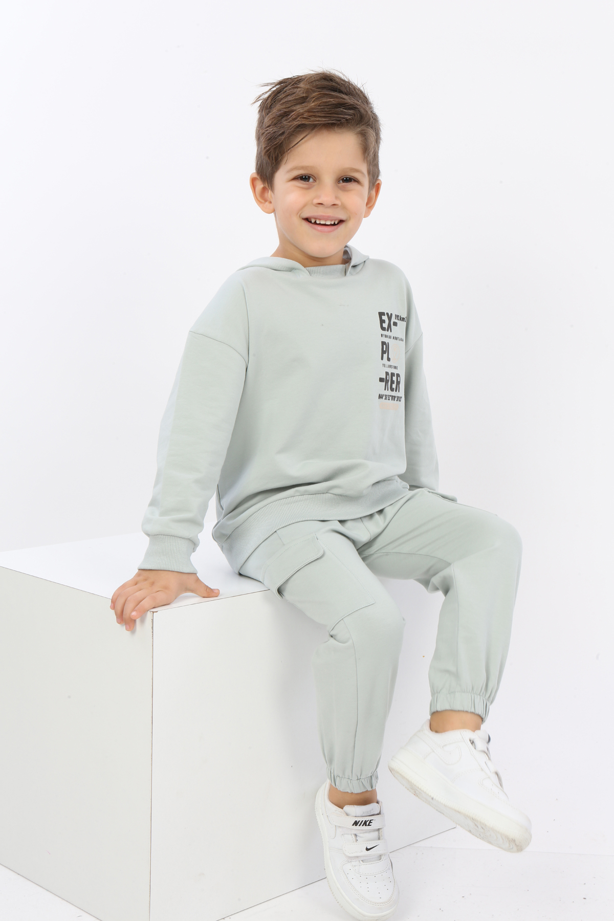Toontoy Erkek Çocuk ExPloRer Baskılı Eşofman Takım