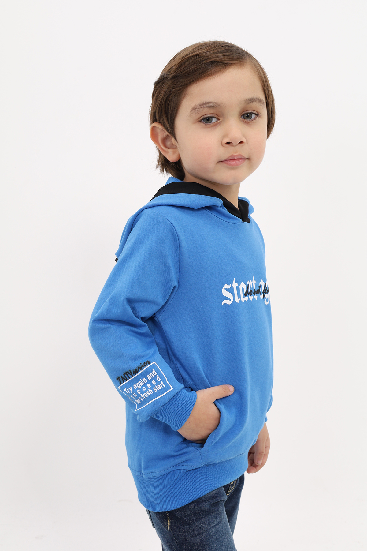Toontoy Erkek Çocuk Baskılı Sweatshirt