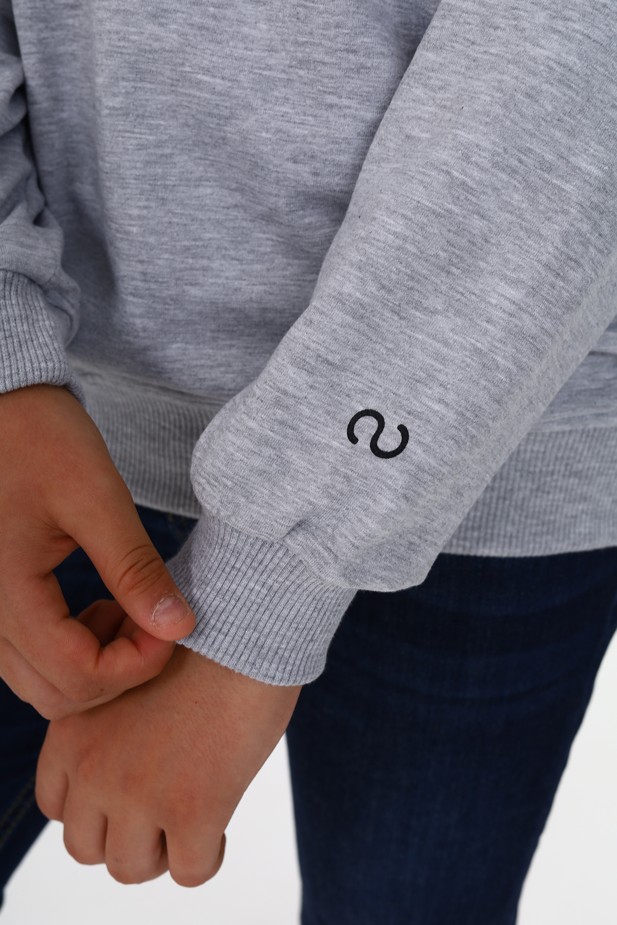 Toontoy Erkek Çocuk Polo Yaka Tnty Baskılı Sweatshirt
