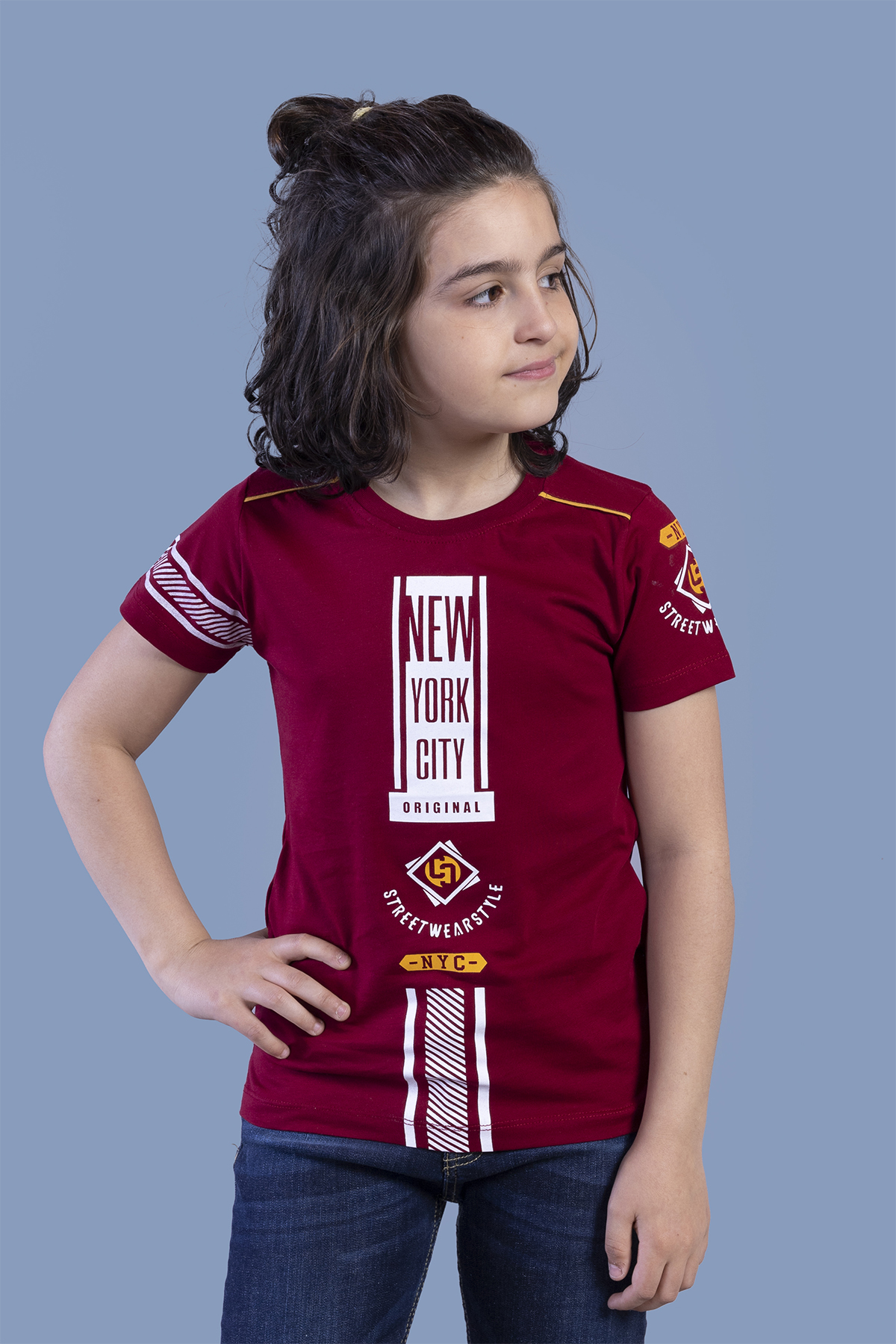 Toontoy Erkek Çocuk T-Shirt New York Cıty Baskı