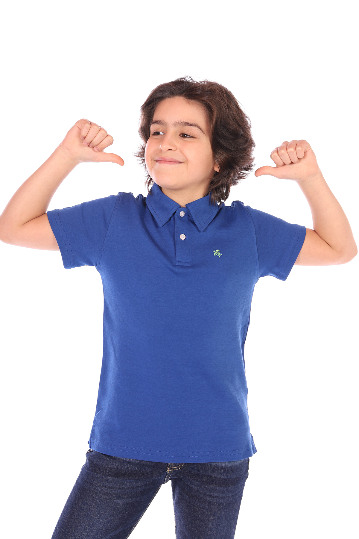 Toontoy Erkek Çocuk Polo Yaka Tişört