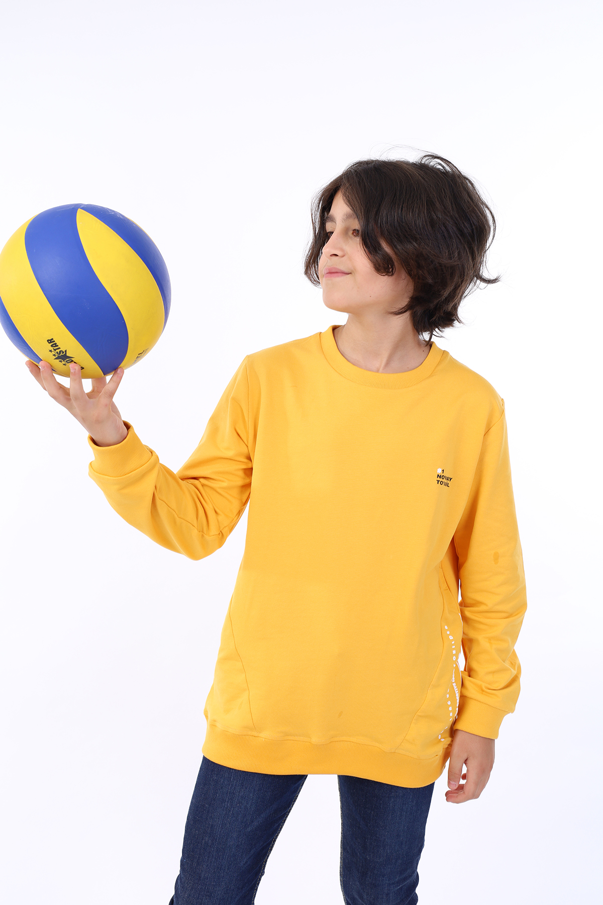 Toontoy Erkek Çocuk Baskılı Sweatshirt