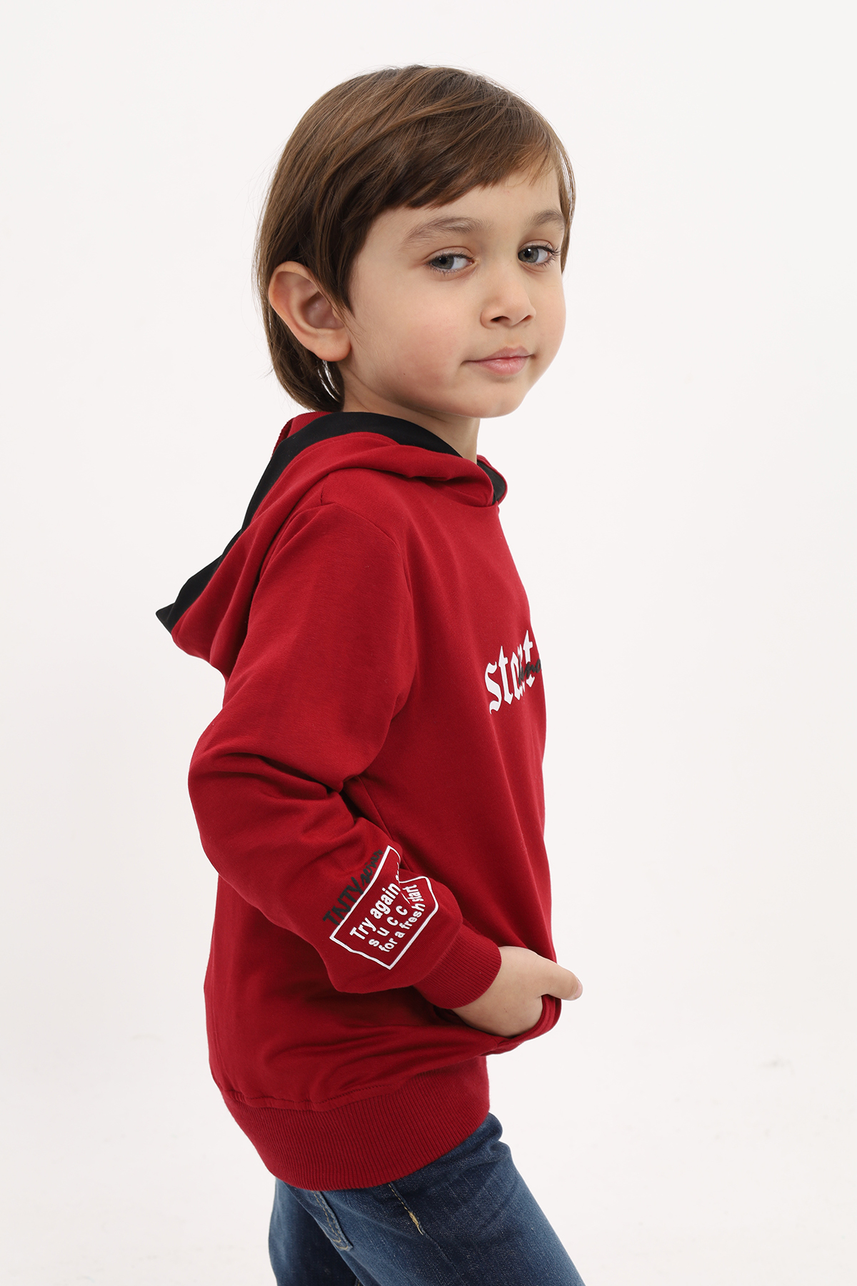 Toontoy Erkek Çocuk Baskılı Sweatshirt
