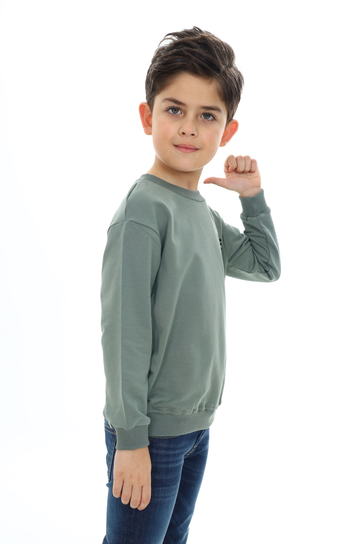 Toontoy Erkek Çocuk Baskılı Sweatshirt
