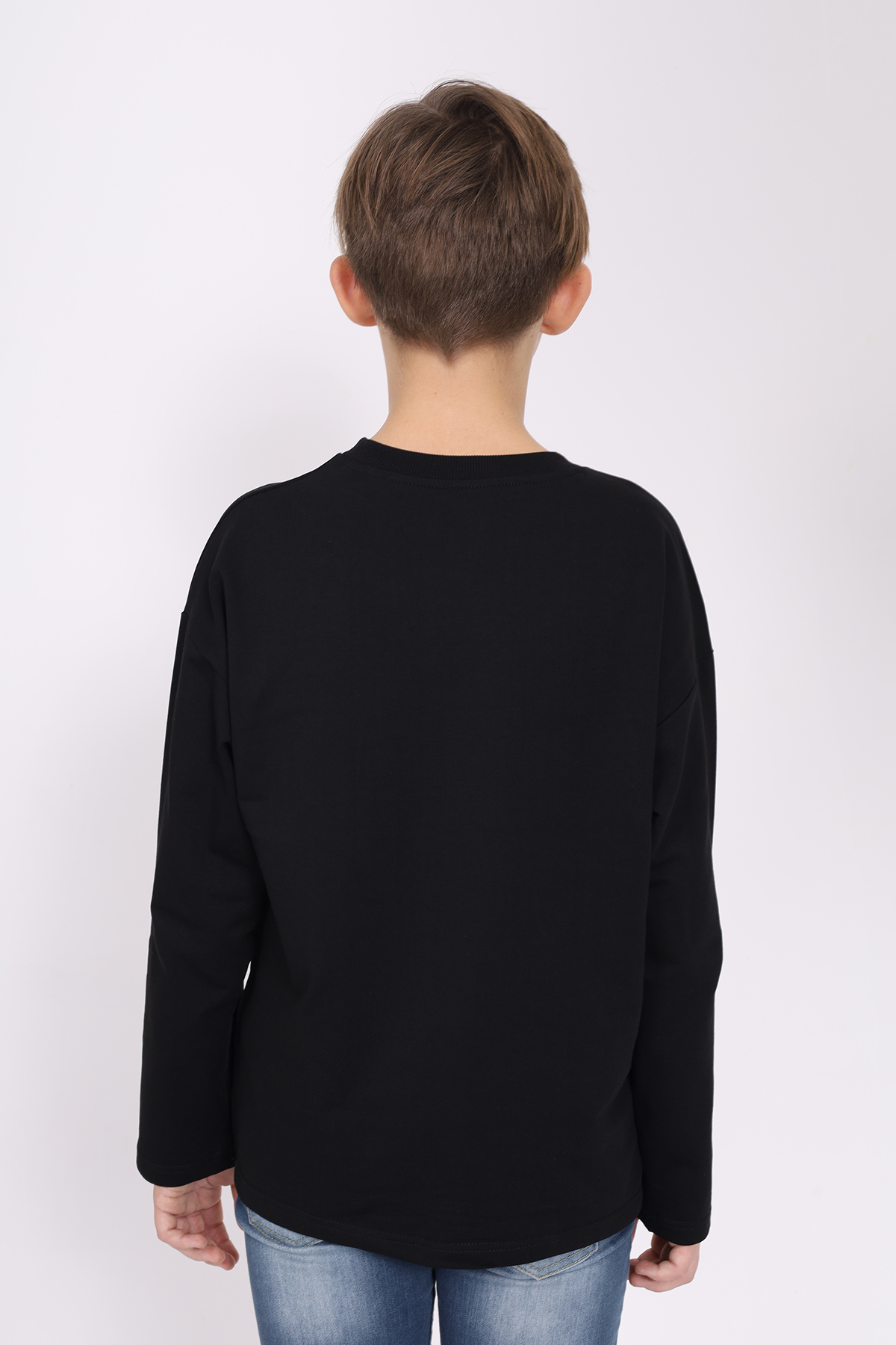 Toontoy Erkek Çocuk Hey You Look  Baskılı Sweatshirt