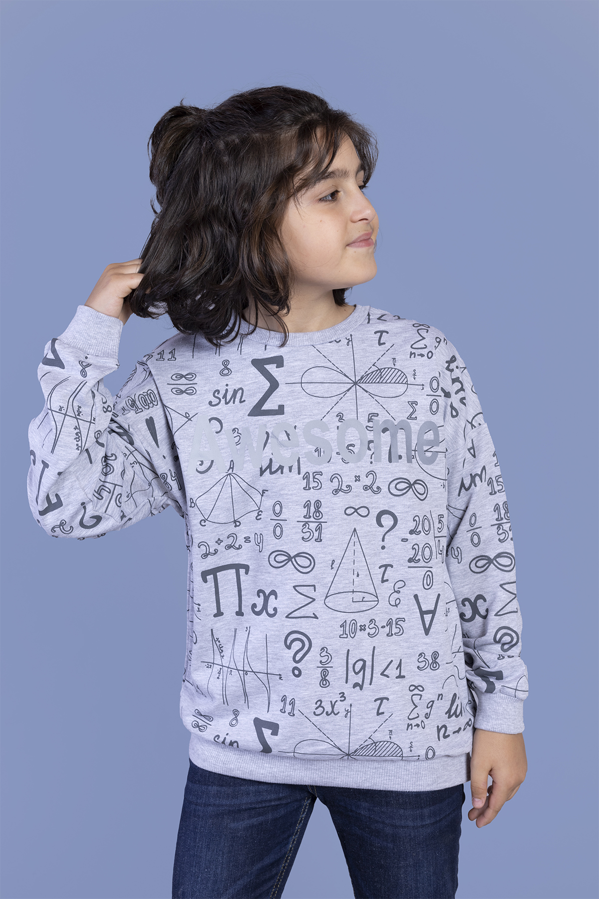 Toontoy Erkek Çocuk Baskılı Sweatshirt