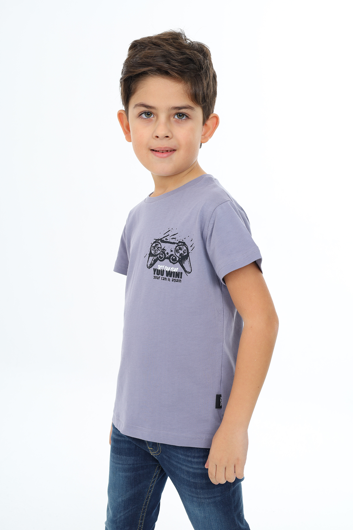 Toontoy Erkek Çocuk Baskılı Tişört