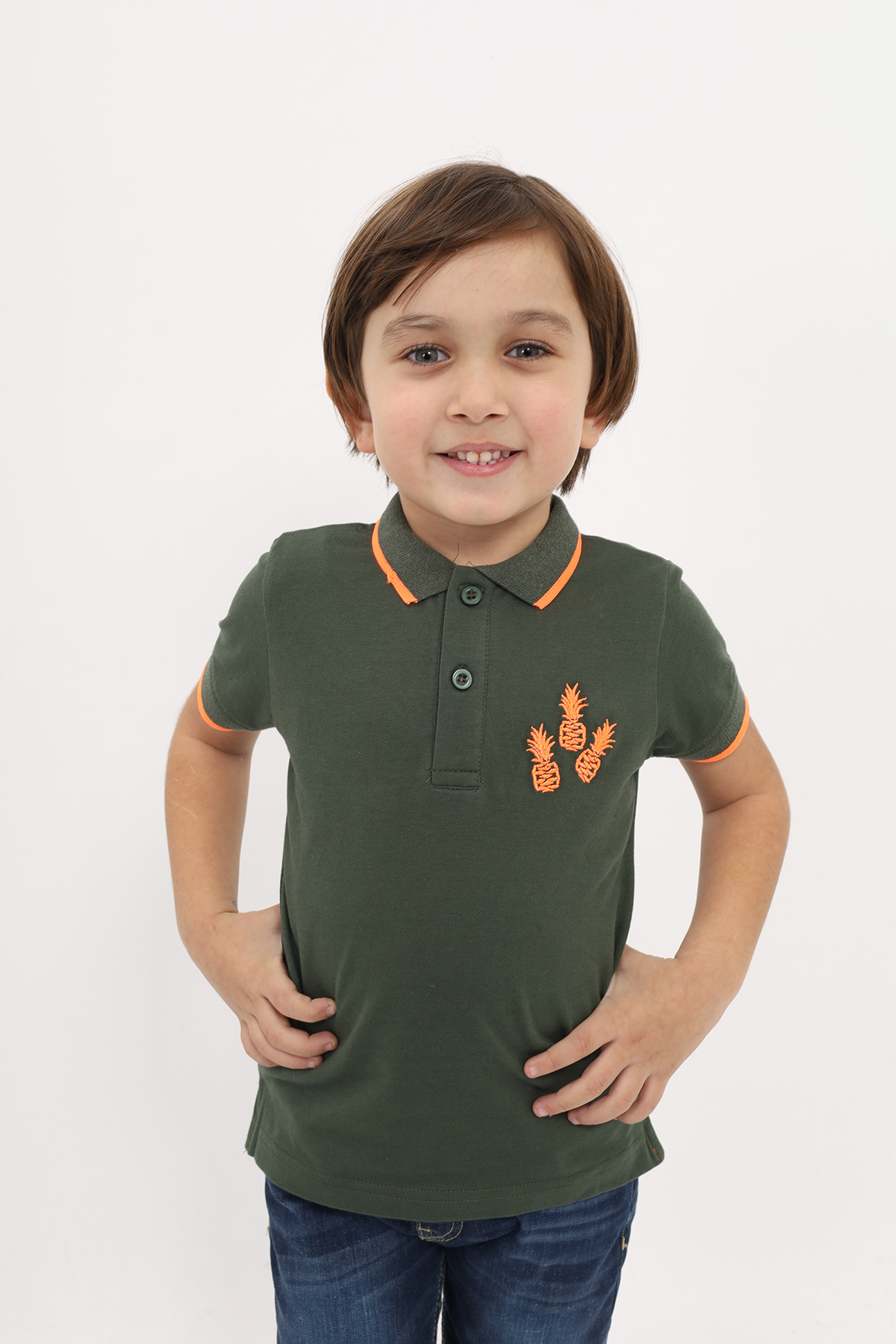 Toontoy Erkek Çocuk Nakışlı Tişört