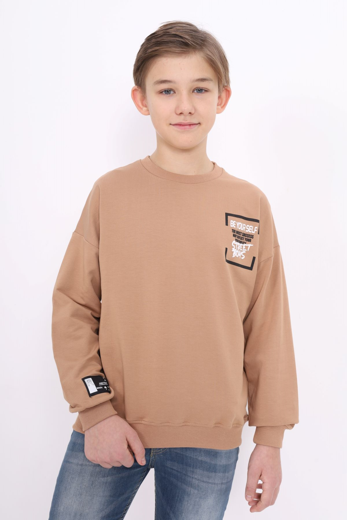 Toontoy Erkek Çocuk Baskılı Sweatshirt