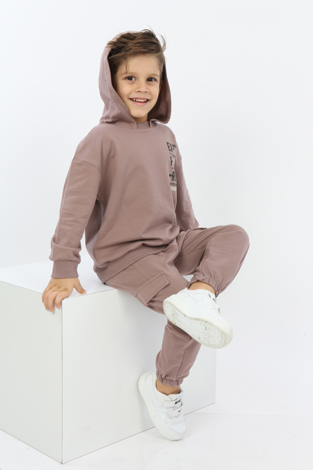Toontoy Erkek Çocuk ExPloRer Baskılı Eşofman Takım